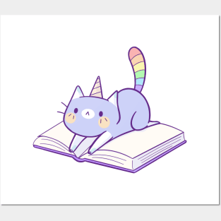 There is a Caticorn on my book! Posters and Art